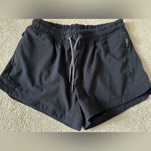 Athleta Girl Black drawstring shorts